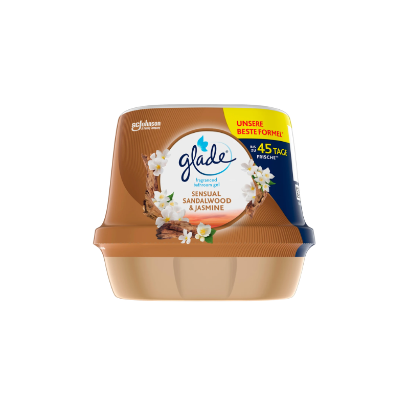 Glade Bathroom Fragrance Gel Sensual Sandalwood & Jasmine 180 g